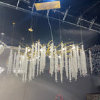 Branching Crystal Chandelier