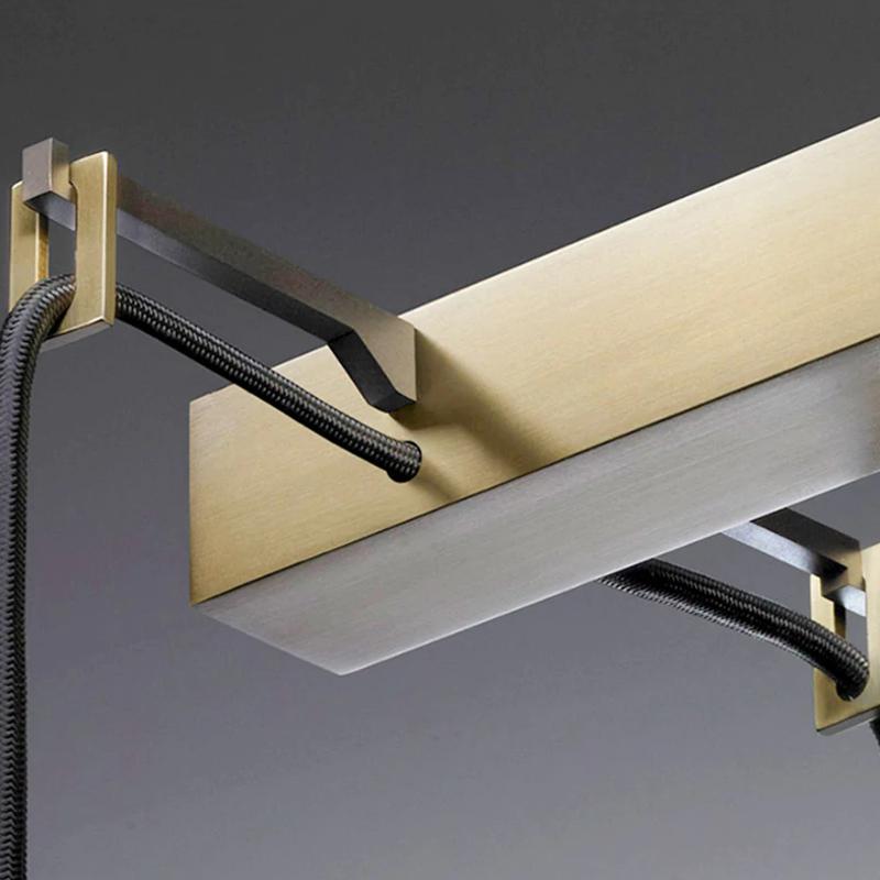 Apollin Linear Crystal Shades Chandelier For Kitchen Island Chandelier