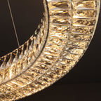 Spiridon Luxury Crystal Circular Chandelier For Dinning Room