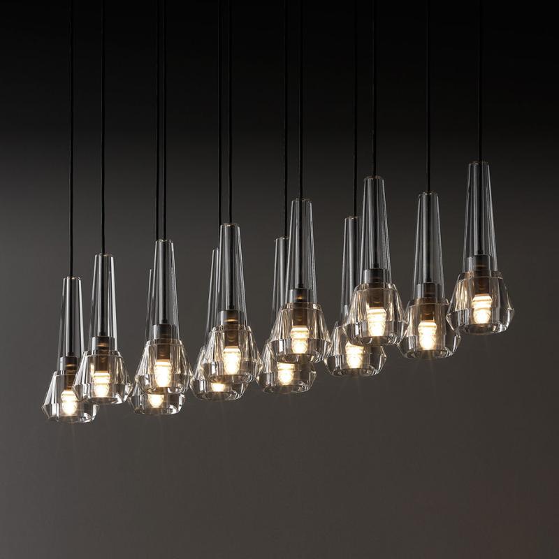 Apollin Linear Chandelier For  Living Room
