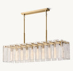 Clementine Glass Linear Chandelier 60