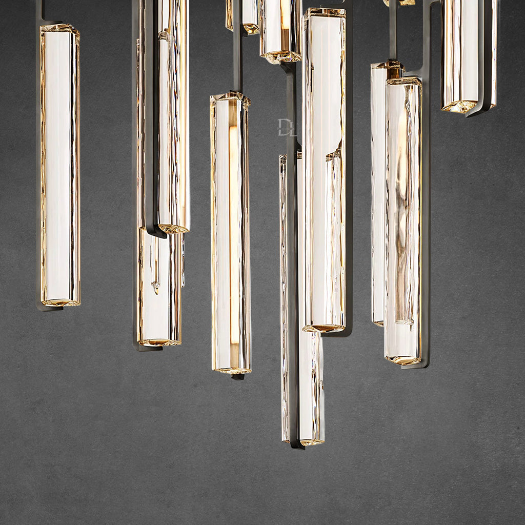 Aerie Crystal Round Chandelier 56