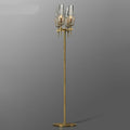 Chaillot Glass Brass FLoor Lamp Modern Wall Lamp-konalight