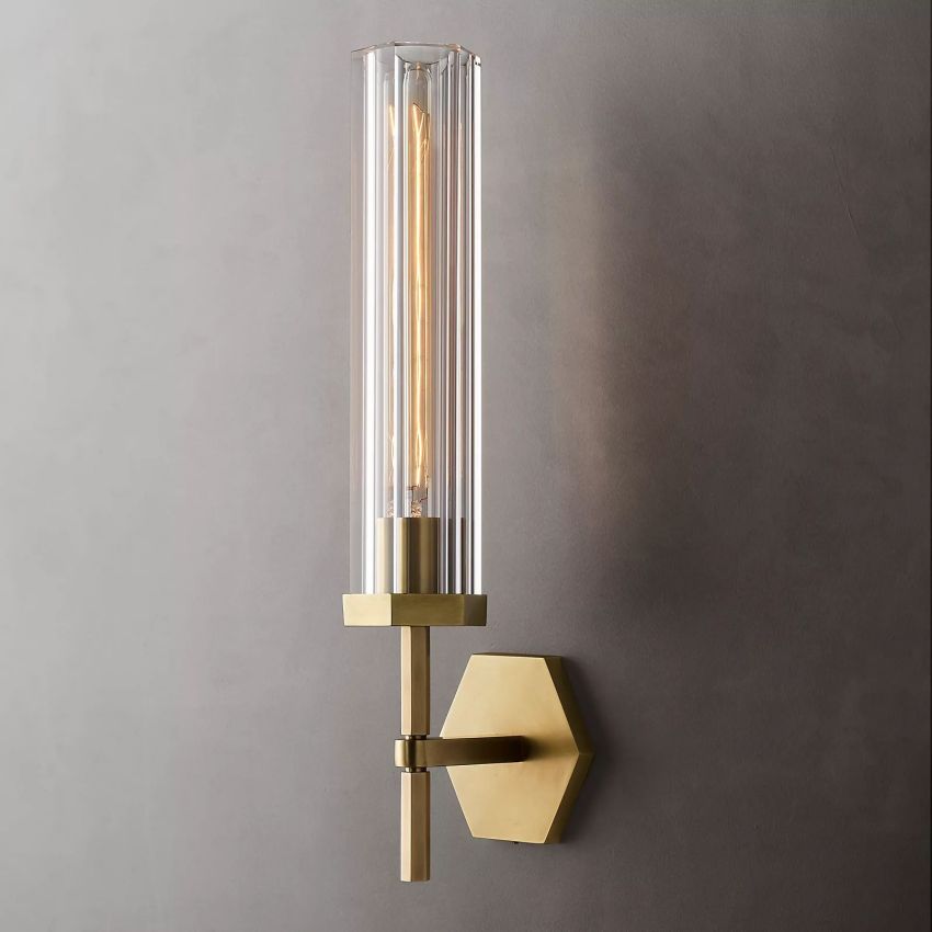 Bamcee Single Head Long Wall Sconce 19H Modern Wall Lamp-konalight