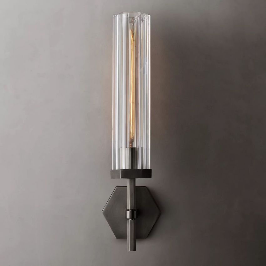 Bamcee Single Head Long Wall Sconce 19H Modern Wall Lamp