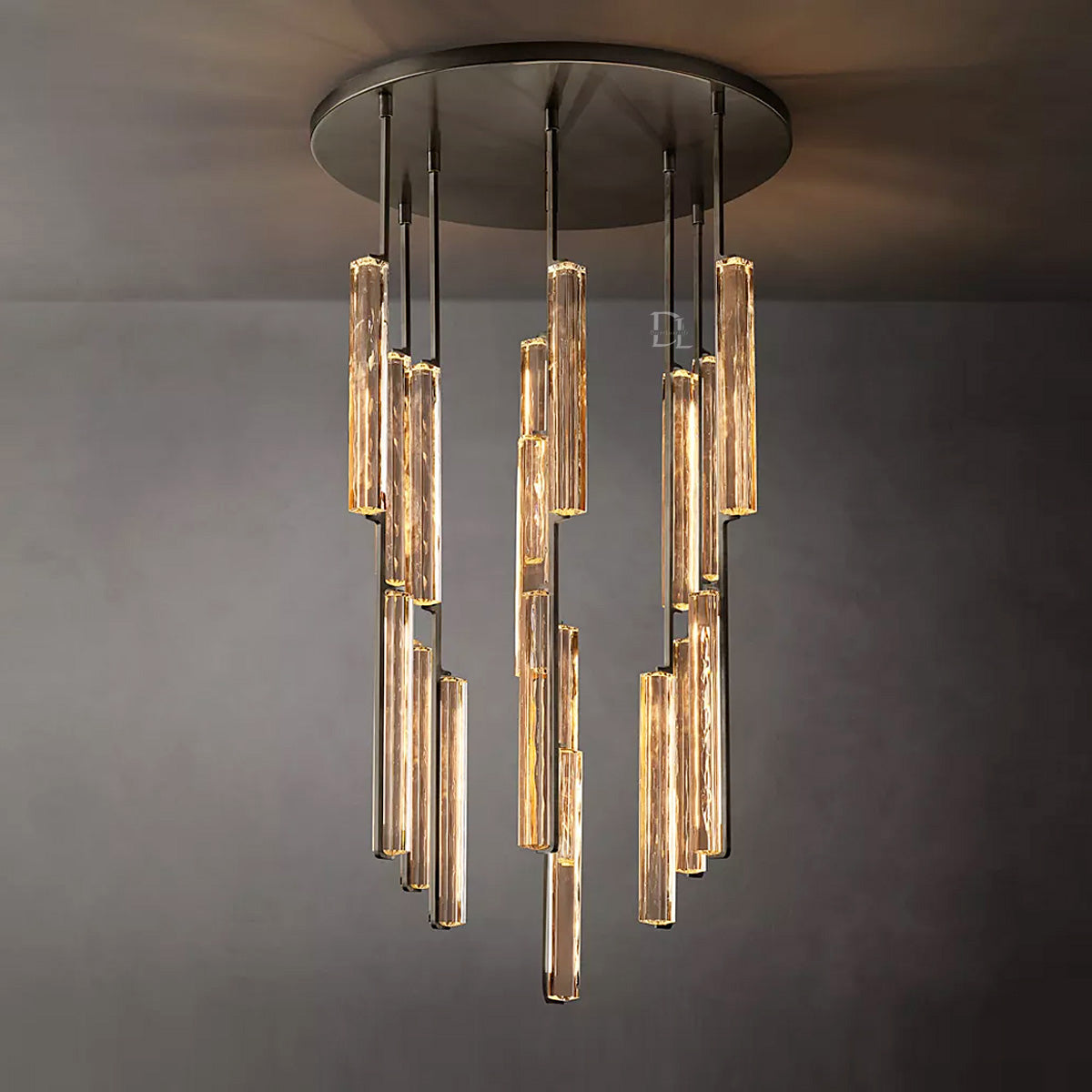 Aerie Crystal Round Chandelier 40