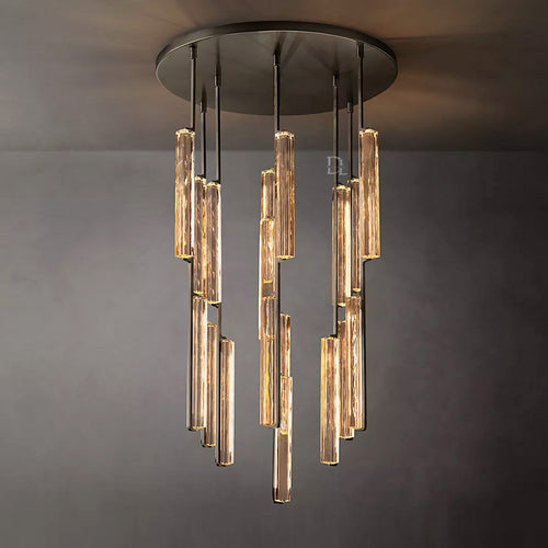 Aerie Crystal Round Chandelier 40