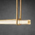 Aerie Crystal Single Bar Linear Chandelier 60