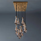 Raindrop Rectangular Chandelier 54