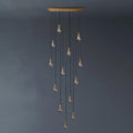 Raindrop Linear Chandelier 13-Light 54(Long)-konalight