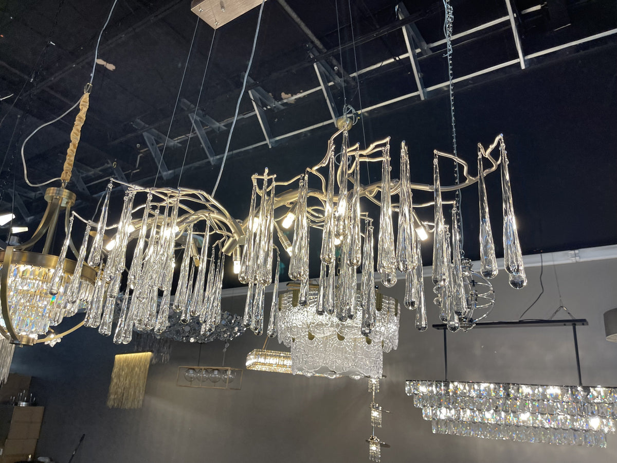 Branching Linear Organic Chandelier