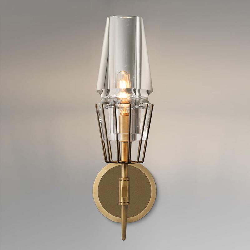 Chaillot Crystal Shade Wall Sconce Modern Wall Lamp