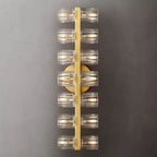 Arcachon 14-Light K9 Crystal Glass Modern Wall Lamp
