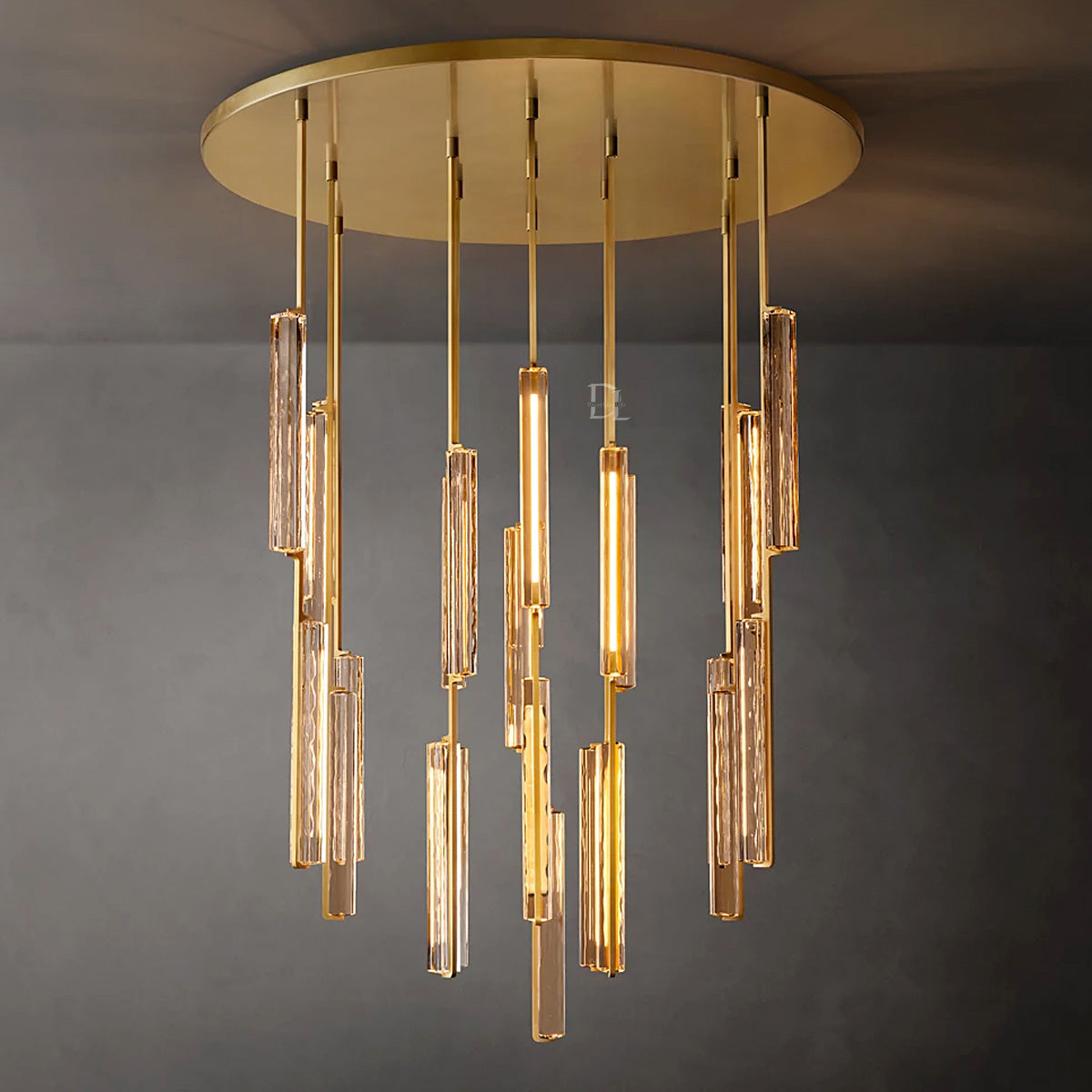 Audobon Crystal Round Chandelier 56