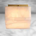 Rim Calcite Square Flushmount 61014