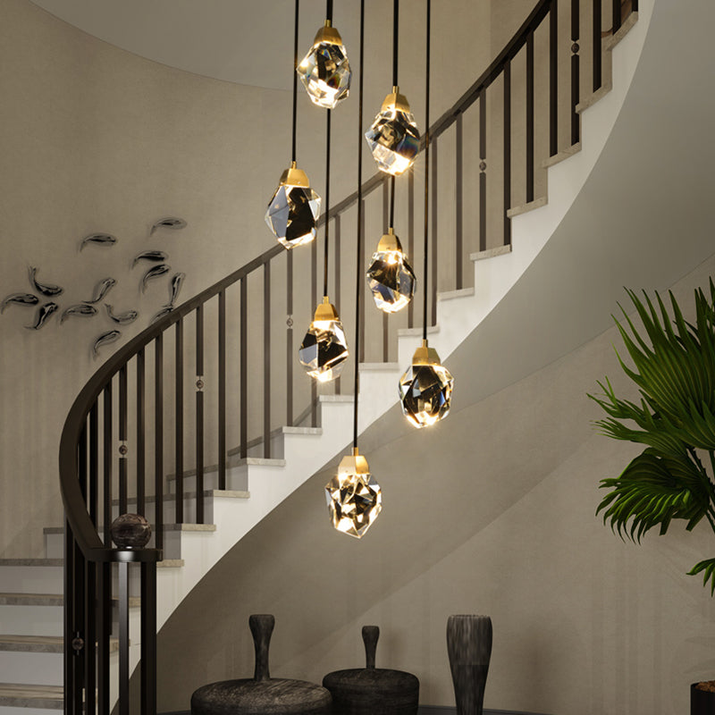 Modern K9 Crystal Chandelier