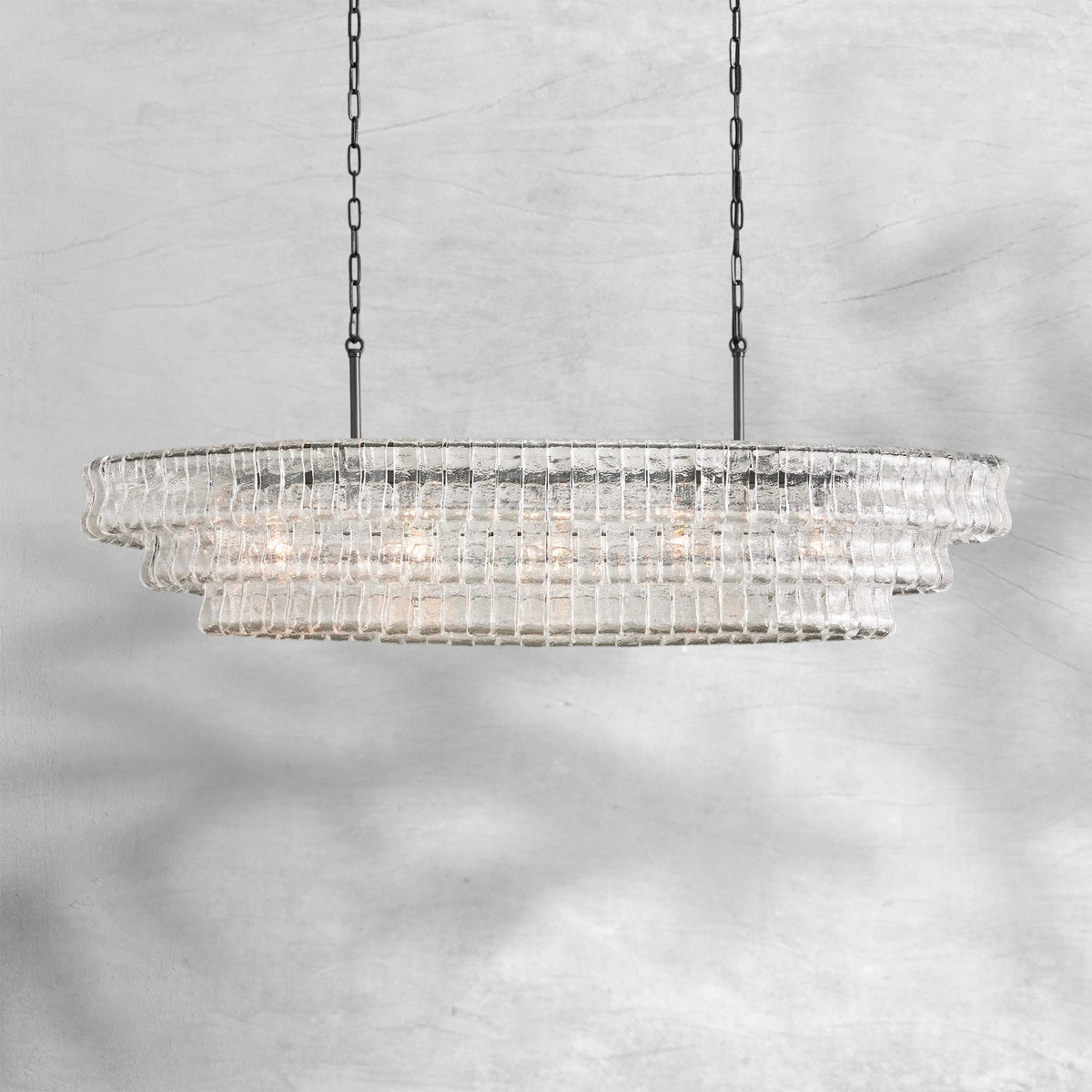 Gelida Oval Chandelier 54W/65W
