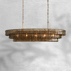 Gelida Oval Chandelier 54W/65W
