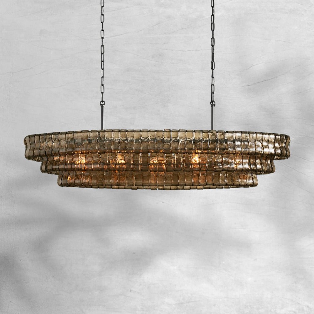 Gelida Oval Chandelier 54W/65W