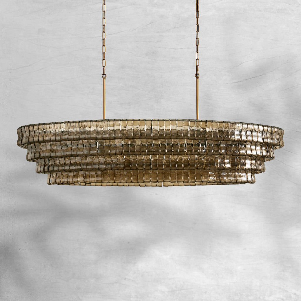 Gelida Oval Chandelier 54W/65W