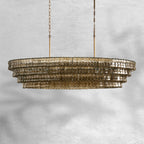 Gelida Oval Chandelier 54W/65W