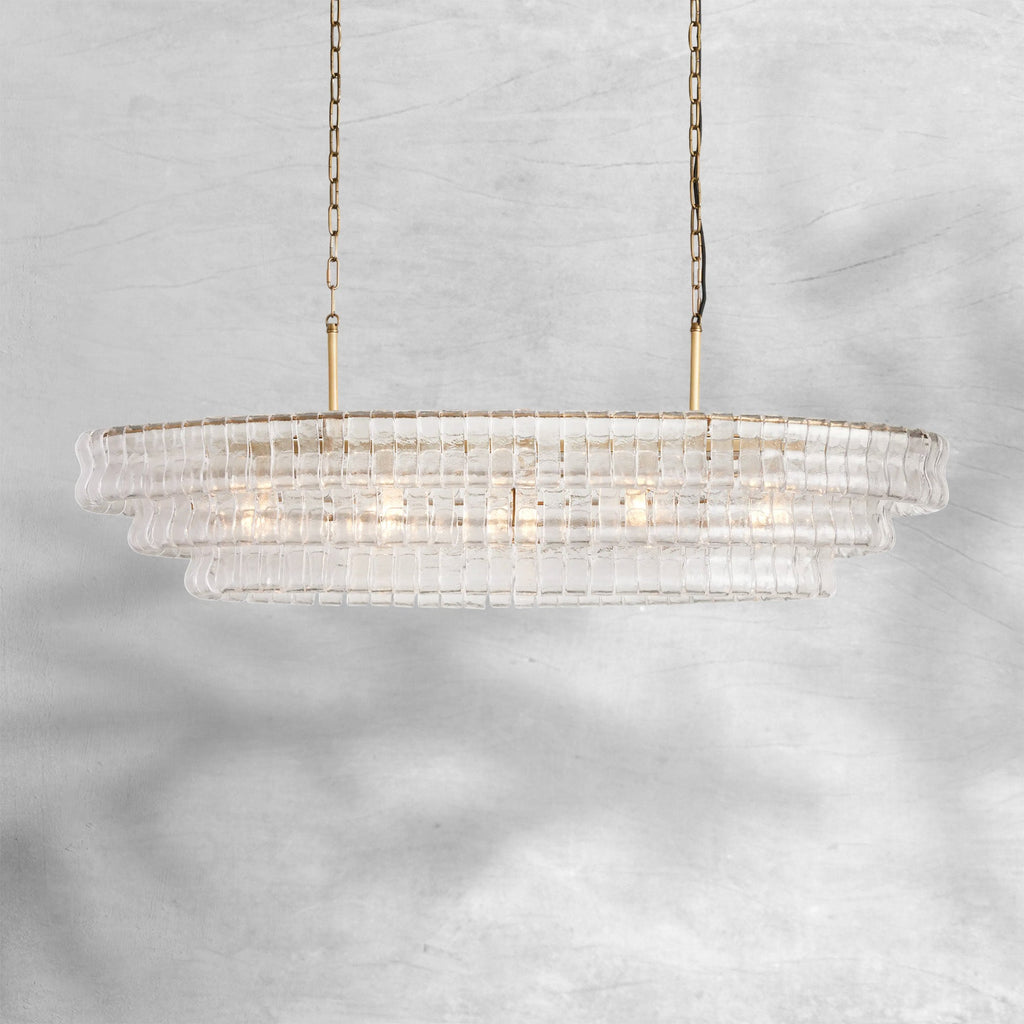 Gelida Oval Chandelier 54W/65W