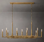 Thaddeus Linear Chandelier 54 11-Lights For Living Room-konalight