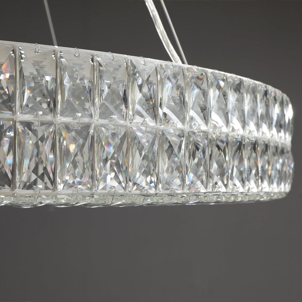 Spiridon Luxury Crystal Circular Chandelier For Dinning Room