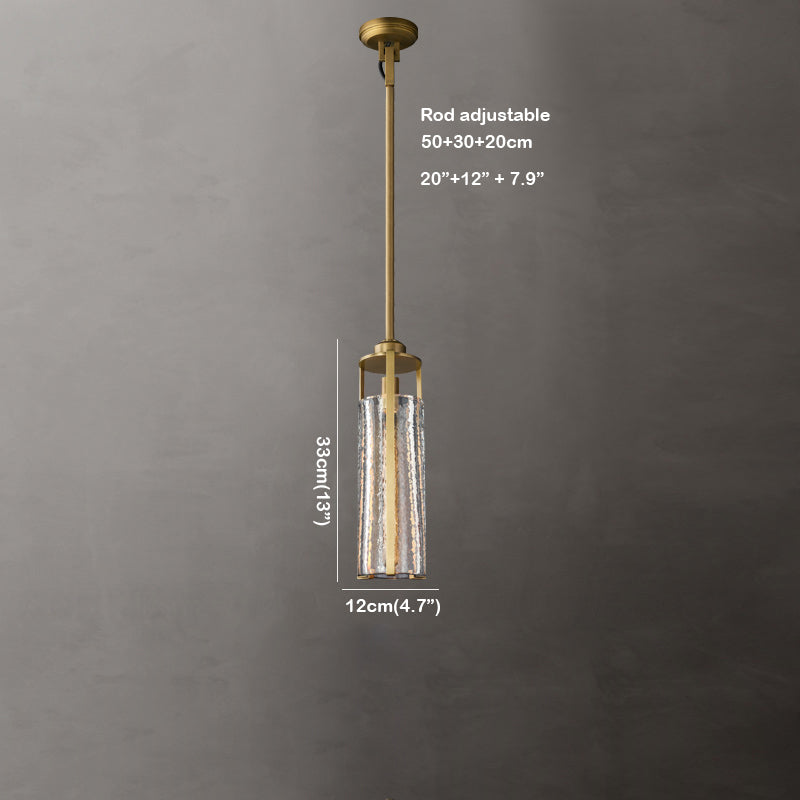 Industrial Style Copper Pendant Light