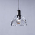 Dining Room Crystal Pendant Light Black-konalight
