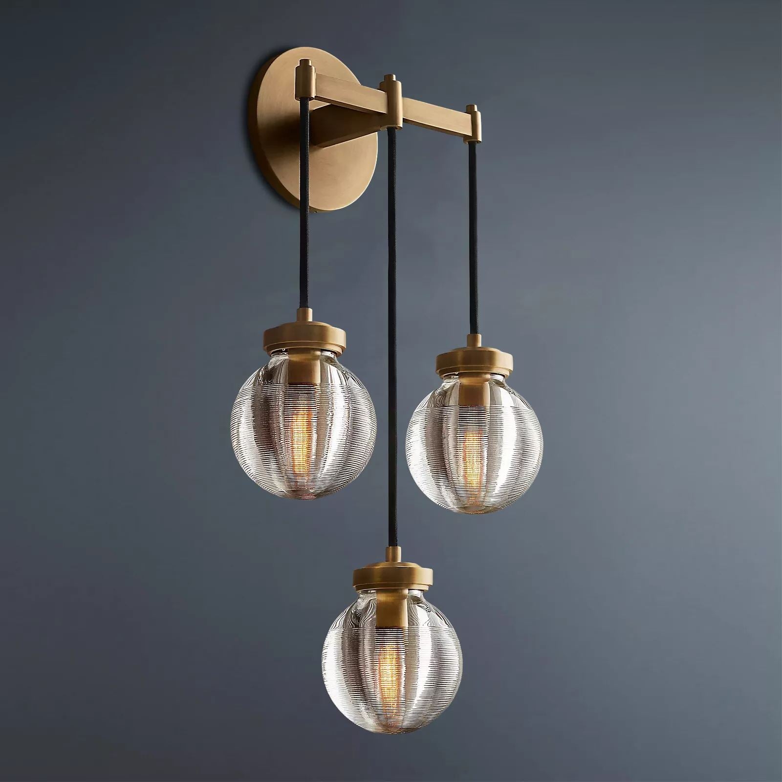 Pearl Triple  Wall Sconces,Wall Lamps