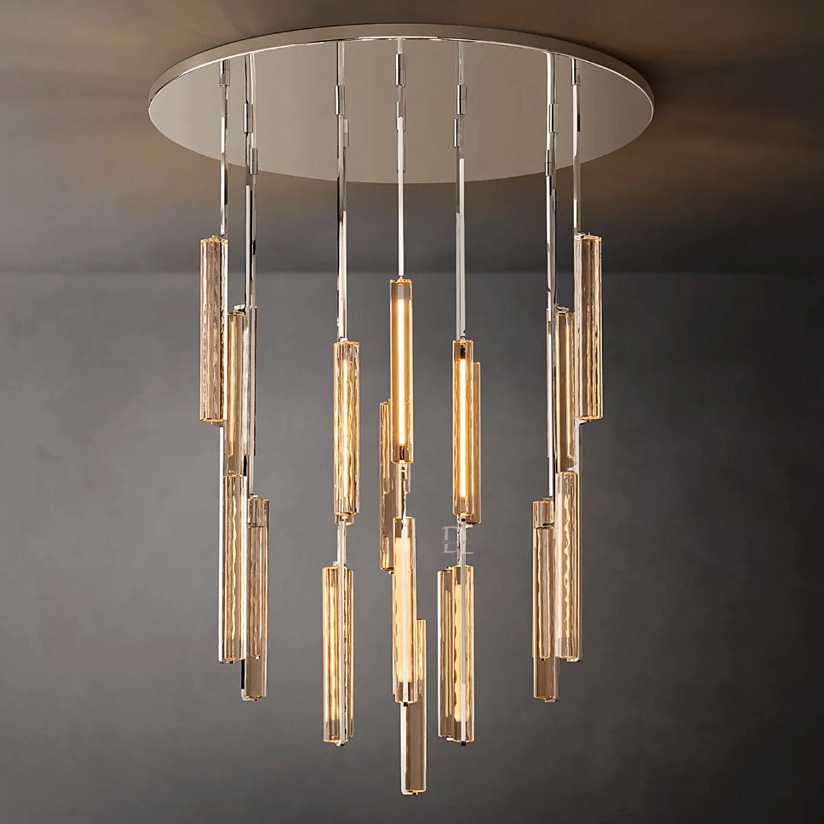 Aerie Crystal Round Chandelier 56