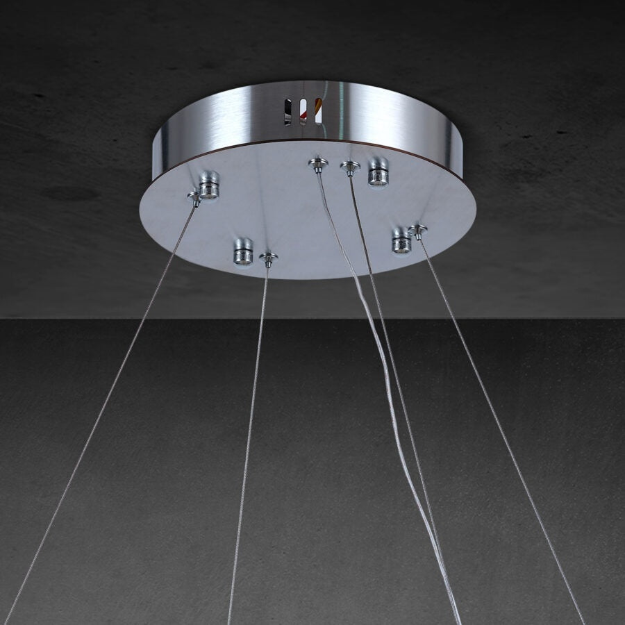 Rim Calcite Round Chandelier 314060