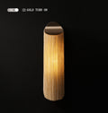 Modern cylindrical Aluminum Chain Tassel Wall Sconce