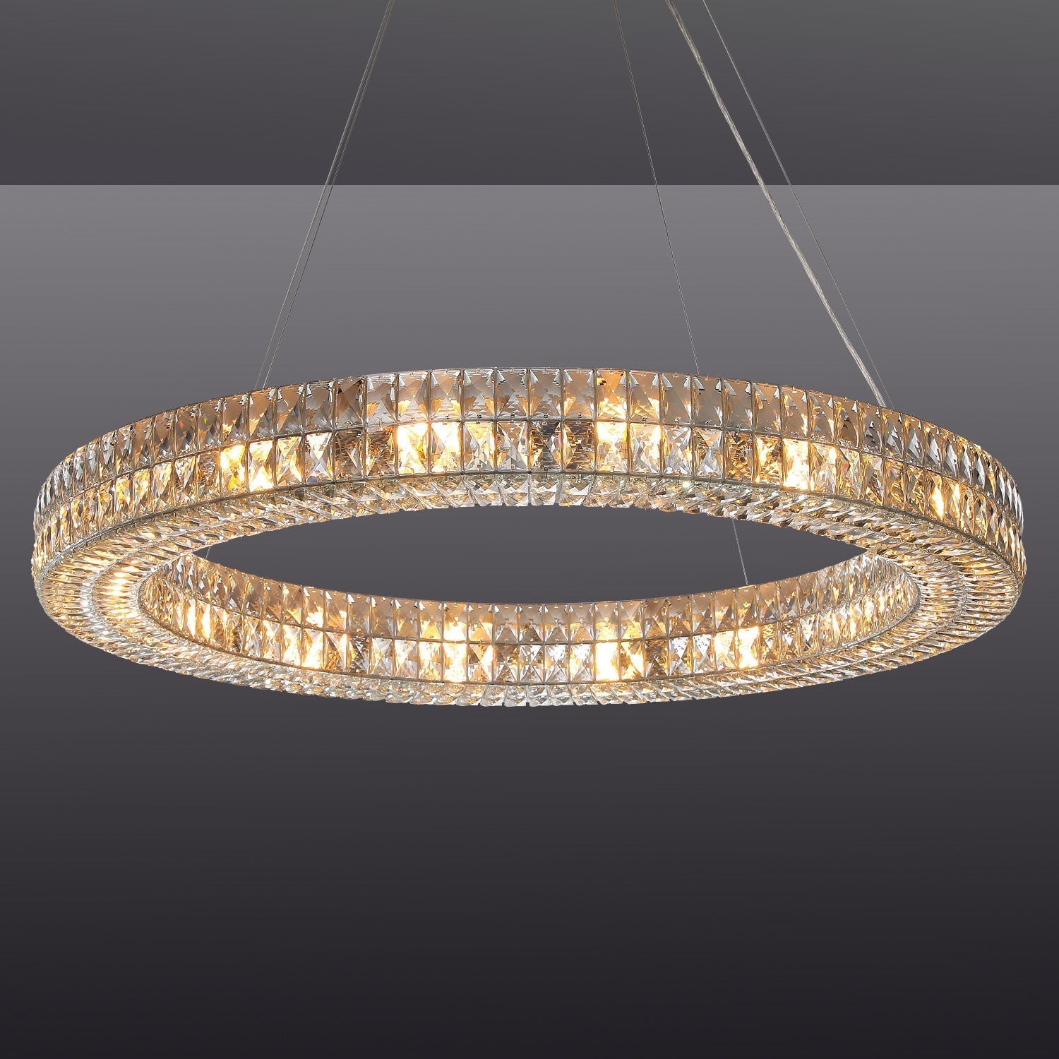Spiridon Luxury Crystal Circular Chandelier For Dinning Room