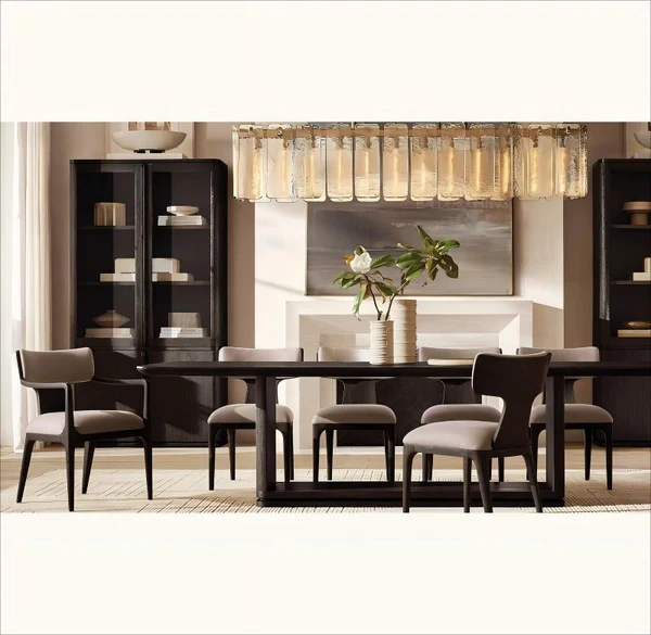 Clementine Glass Linear Chandelier 72