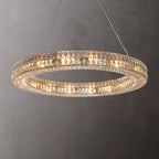Spiridon Luxury Crystal Circular Chandelier For Dinning Room-konalight