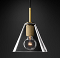 Utilitaire Shade Glass Pendant Light-konalight