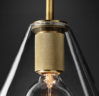 Utilitaire Shade Glass Pendant Light