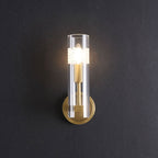 Modern Glass Tube Single Head Wall Sconce