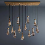 Raindrop Rectangular Chandelier 54-konalight