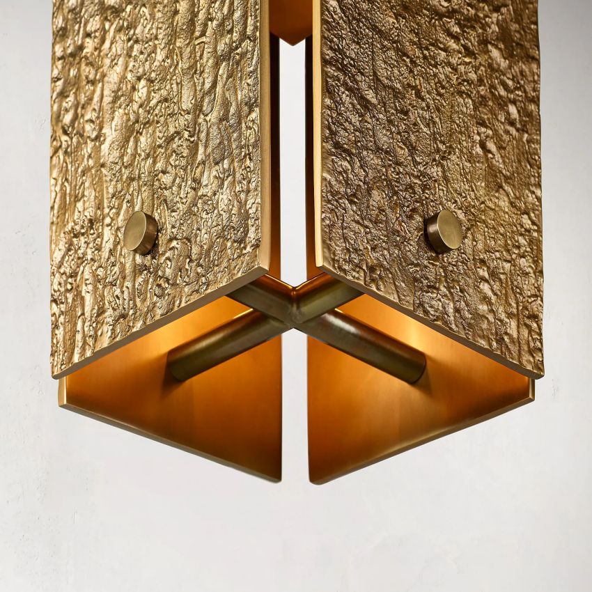 Vouvray Rectangular Pendant Light 19