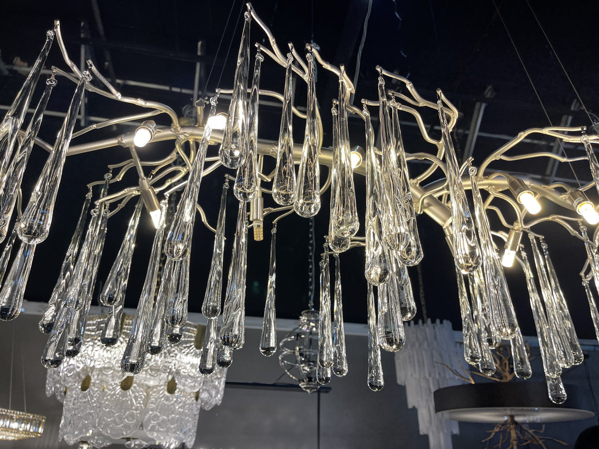 Branching Linear Organic Chandelier