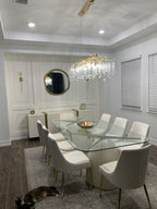Branching Linear Organic Chandelier