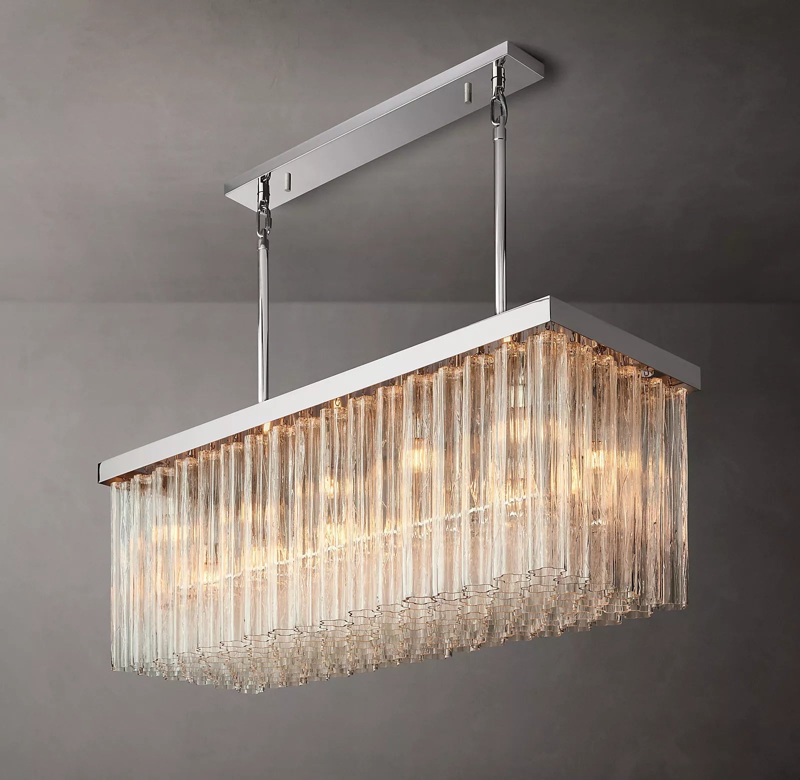 Cielo Linear Chandelier 54 For Living Room