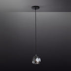 Boule De Smoky Crystal Pendant Light