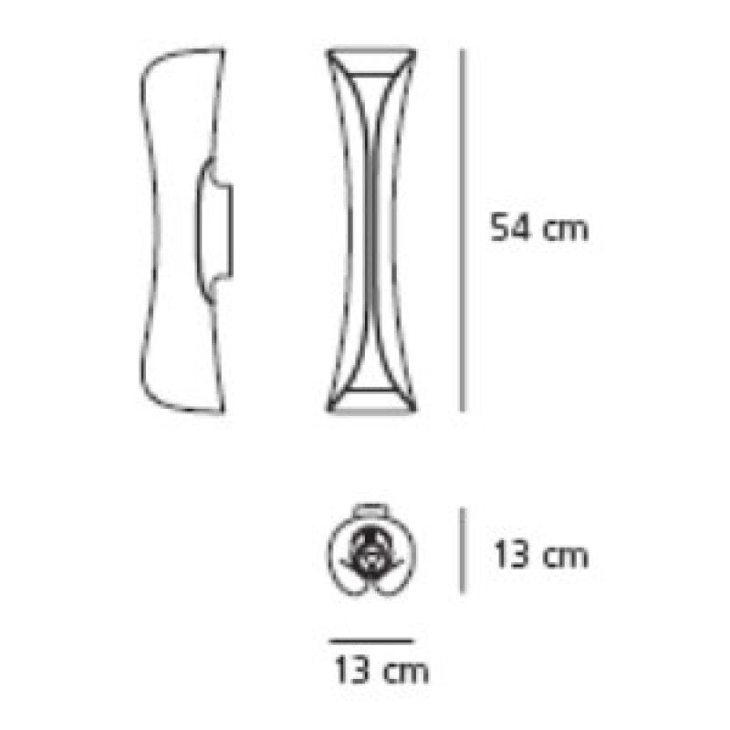 Artemide Cadmo LED Wall Lamp Modern Wall Lamp