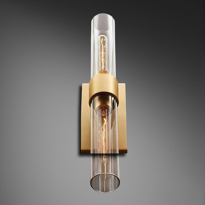 Bamcee Glass Shaded Linear Wall Sconce 23H Modern Wall Lamp