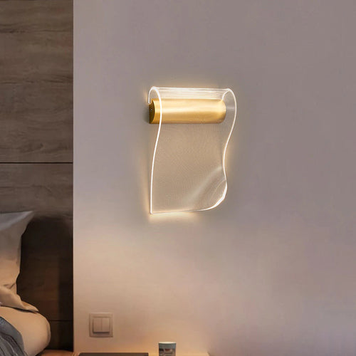 Acrylic Minimalist Wall Sconce-konalight