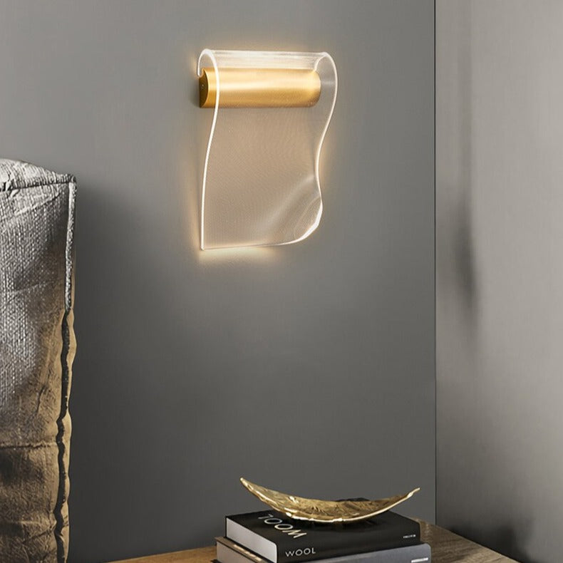 Acrylic Minimalist Wall Sconce